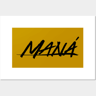 Mana Rayando El Sol logo Posters and Art